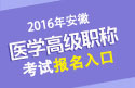 2023年安徽医学高级职称（重症医学）报名入口