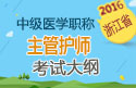 2023年浙江主管护师职称考试大纲