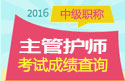 2023年浙江主管护师资格职称考试成绩查询