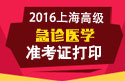 2023年上海医学高级职称（急诊医学）准考证打印