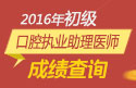 2023年河南口腔执业助理医师职称考试成绩查询