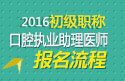 2023年四川口腔执业助理医师职称考试报名流程