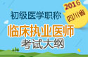 2023年四川临床执业医师职称考试大纲