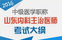 2023年山东内科主治医师职称考试大纲