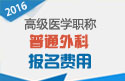 2023年北京医学高级职称（普通外科）报名费用