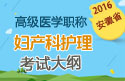 2023年安徽医学高级职称（妇产科护理）考试大纲