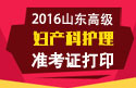 2023年山东医学高级职称（妇产科护理）准考证打印