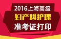 2023年上海医学高级职称（妇产科护理）准考证打印