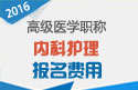 2023年安徽医学高级职称（内科护理）报名费用