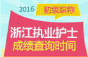 2023年浙江执业护士资格考试成绩查询