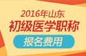 2023年山东执业兽医职称考试报名费用