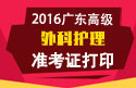2023年广东医学高级职称（外科护理）准考证打印