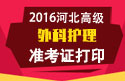 2023年河北医学高级职称（外科护理）准考证打印