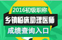 2023年北京乡镇临床执业助理医师职称考试成绩查询网站