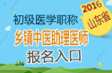 2023年山东乡镇中医执业助理医师职称考试报名入口
