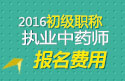 2023年河北执业中药师职称考试报名费用