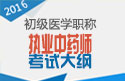 2023年新版国家浙江执业中药师职称考试大纲