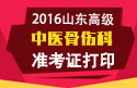 2023年山东医学高级职称（中医骨伤科）准考证打印