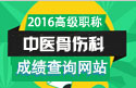 2023年浙江医学高级职称（中医骨伤科）成绩查询网站