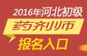 2023年河北药剂师职称考试报名入口