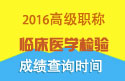 2023年浙江医学高级职称（临床医学检验）成绩查询时间