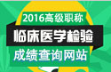 2023年浙江医学高级职称（临床医学检验）成绩查询网站